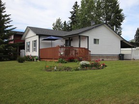 This three-bedroom home on a corner lot in Tumbler Ridge is priced at 3,000.  (Zealty.ca)