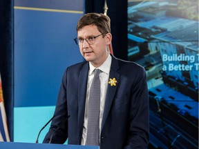 Attorney General David Eby said many repeat offenders also have serious addiction and mental-health issues but that 'does not mean people have to accept criminal behaviour, vandalism or violence in our communities.'