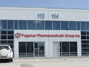 Pegasus Pharmaceuticals' Richmond office shown in July 2016.