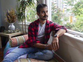 Reza Eshaghian recently returned from South Sudan where he was serving with the aid group Doctors Without Borders.  He is pictured at his Vancouver home on Friday, May 27, 2022.