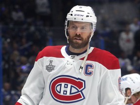 Former Canadiens GM Marc Bergevin announced before the start of the season that Shea Weber was unlikely to play all year and that his career was probably over, but that he wouldn't name an interim captain.
