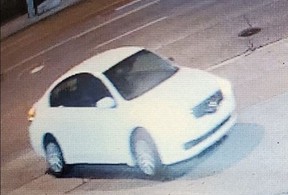 Police are searching for this vehicle as officers investigate Toronto's 25th homicide of the year.