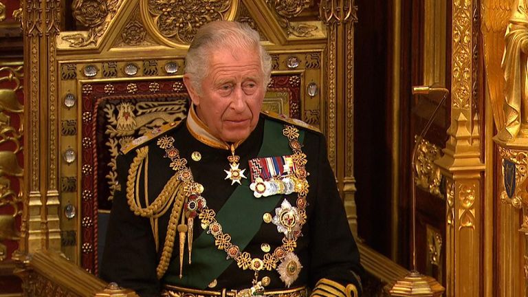 Prince Charles says the government's priority is 