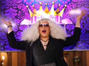 Disco Jesus Windsor is shown during a press conference on Tuesday, May 10, 2022 for the Lip Sync Battle Royale at the Water's Edge Event Centre.