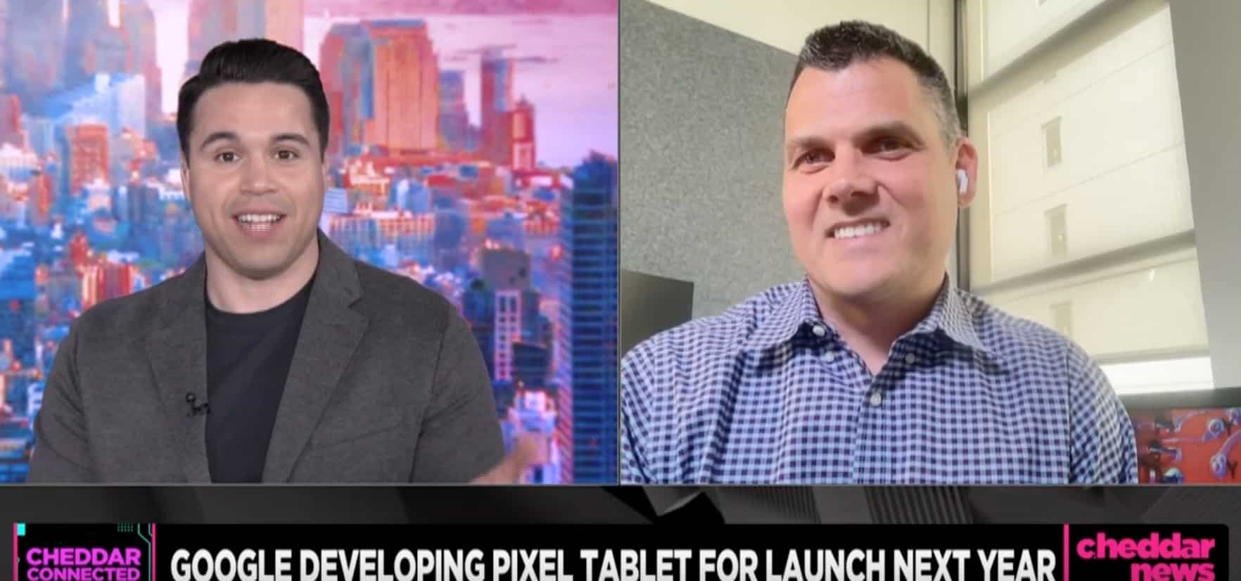 Tom's Guide Global Editor in Chief on Cheddar talking about Google I/O