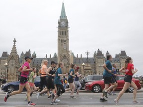 Runners take part in Ottawa Race Weekend on Saturday, May 25, 2019.