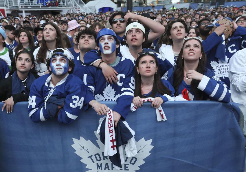 Fans will be hanging on every play again Saturday night in Maple Leaf Square, when the Leafs take on the Lightning in Game 7 at Scotiabank Arena.