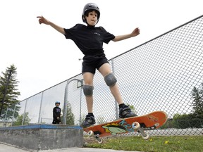 Miguel Ladouceur will likely be the youngest skateboarder in his age group at the Jeux de Montréal.