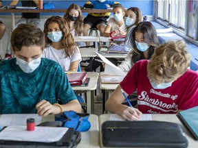 The Lester B. Pearson School Board has stated it will instruct its schools to allow mask-wearing and will continue to provide free masks to students and staff.