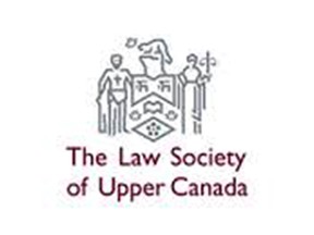 The Law Society of Upper Canada badge.