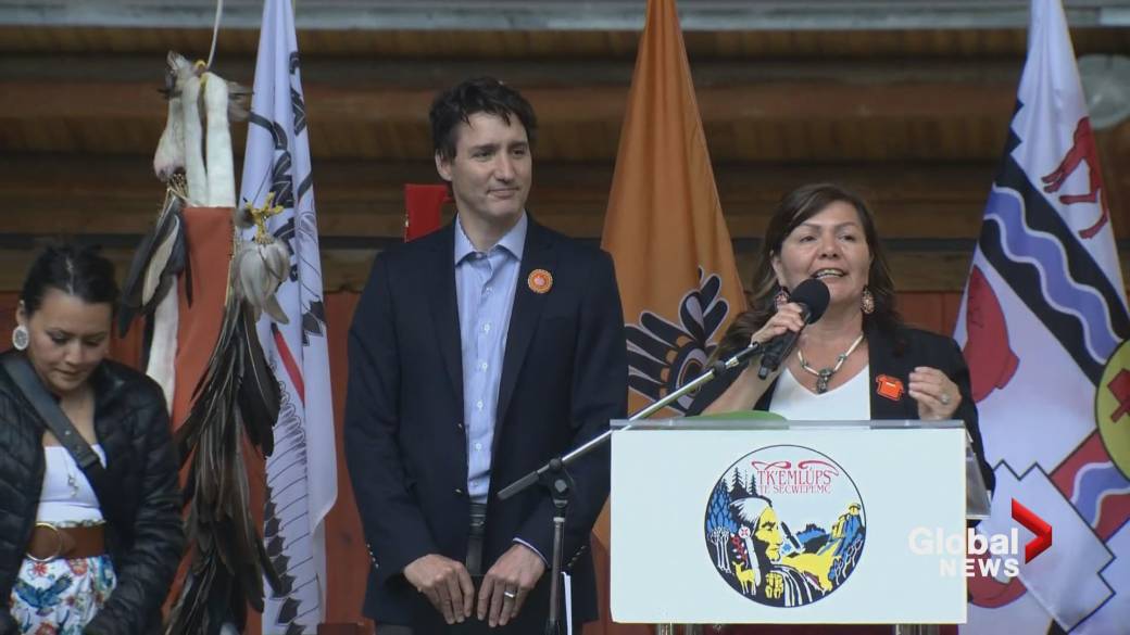 Click to play video: 'Tk'emlups te Secwemc calls on Justin Trudeau to do more to advance reconciliation'