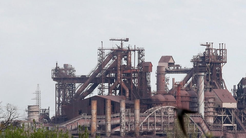 Azovstal Steelworks in Mariupol
