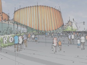 Screen shot from the business case to replace the Royal BC Museum in Victoria, as presented to the media on May 25, 2022.