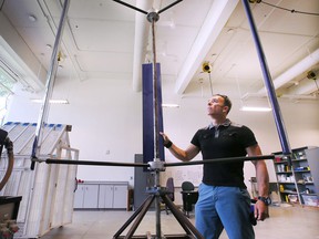 University of Windsor professor Rupp Carriveau is shown at the faculty of engineering building on campus on Monday, May 16, 2022.