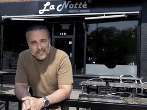 Michel Bohbot is the co-owner of Resto Lounge La Nottè, which is about to open its doors on Monkland Ave. in NDG next week. 