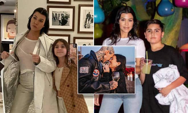 Kourtney Kardashian's children Penelope and Mason had an unexpected reaction to their engagement