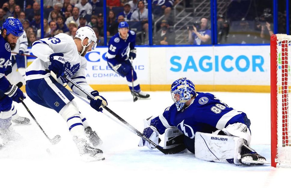 Conn Smythe Trophy-winning goaltender Andrei Vasilevskiy gives the Lightning the edge in their series with the Leafs.