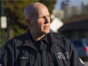 Vancouver police spokesman Sgt. Steve Addison in a file photo