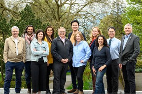 Vision Vancouver's 2022 candidates (left to right): John Irwin, Kishone Roy, Hilary Thomson, Honieh Barzegari, Stuart Mackinnon, Aaron Leung, Lesli Boldt, Kera McArthur, Carla Frenkel, Allan Wong and Steve Cardwell.