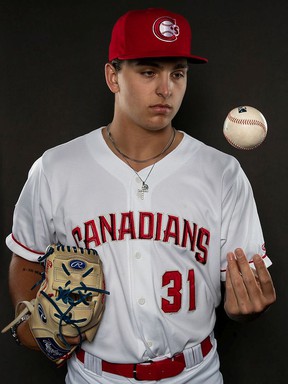 Vancouver Canadians southpaw Ricky Tiedemann, at 19, is the youngest player on the team.  The average age for pitchers in the six-team high-A Northwest League is 23..