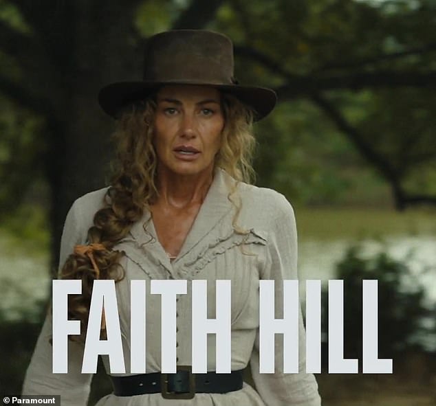 Wow!  Faith Hill worked very hard to fit her character, even if she had to stop shaving her armpits to fully immerse herself in the role.