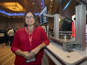 Shelley Fellows, vice-president communications, AIS Technology (and vice-president at Radix attends the Emerging Technologies in Automation conference and trade show at Caesars Windsor.