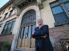 Larry Horwitz, owner of The Chelsea residential and commercial complex is shown in front of the Pelissier Street building on Thursday, June 23, 2022. He is in the process of adding multiple apartment units to the building.