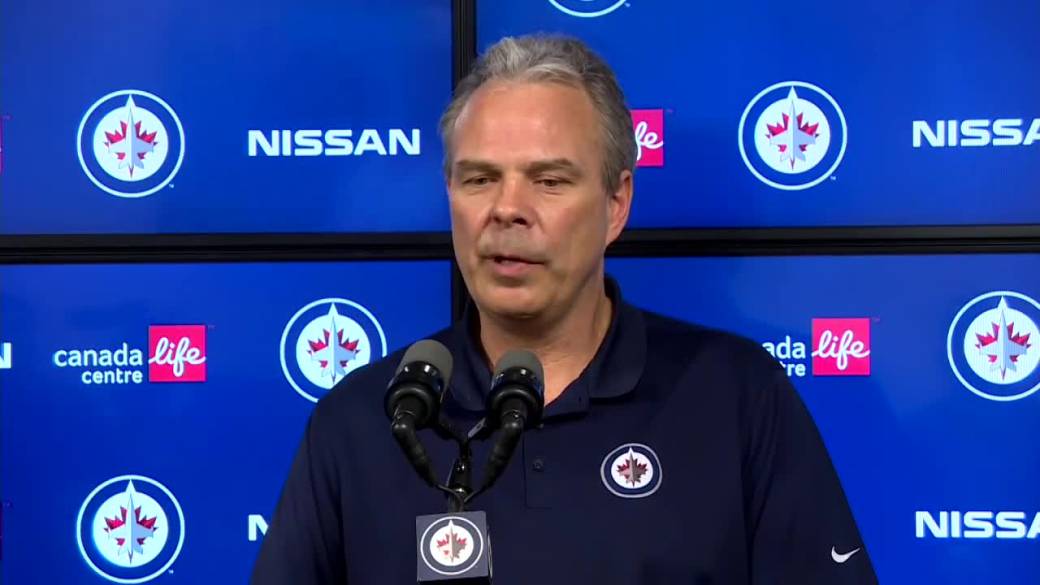 Click to play video: 'RAW: Winnipeg Jets Kevin Cheveldayoff Interview - May 2'