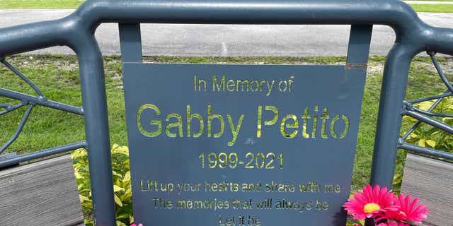 Monument to Gabby Petito in Florida.