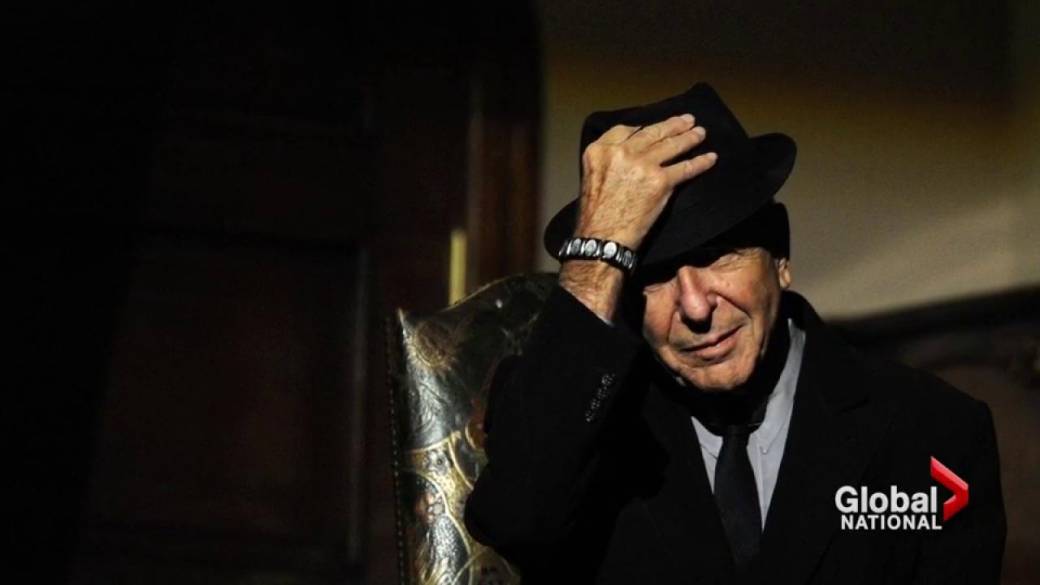 Click to play video: 'Leonard Cohen dies at 82'