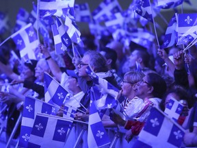 Fête nationale should be a reminder of the reasons we love Quebec.  We wave the fleur-de-lis along with the Maple Leaf.  We cheer for the Habs and revive the Maple Leafs.  We buy our beer at dépanneurs, get our steamés at the casse-croute and meet for a 5 a 7 on a terrasse, Allison Hanes writes..