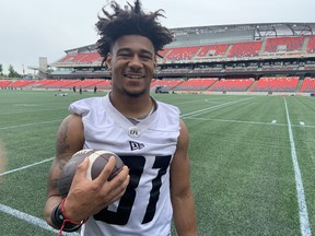 Devonte Williams, who spent time on the Blue Bombers practice roster a year ago, will get the start at running back for the Ottawa Redblacks Friday as they open their CFL season in Winnipeg.