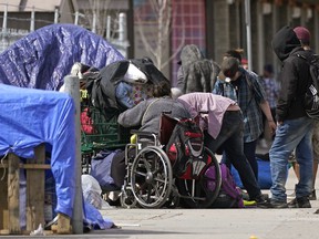 Edmonton Homeless Encampment