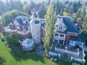 A mansion in the Edmonton area.