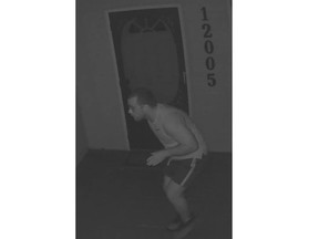 Essex County OPP are asking for help to track down a man who has been “tiptoeing” onto people's properties and peering through their windows.  There was an incident reported June 2 in Essex, and another one June 12 in Tecumseh.