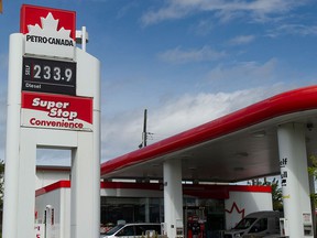 Regular gas prices hit 233.9 in Metro Vancouver on May 16, 2022. On Sunday, prices hit .37 a liter.