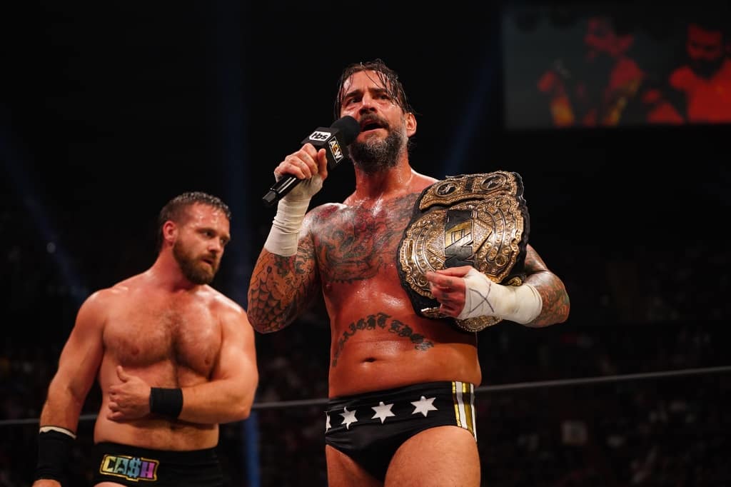 Injured CM Punk walks away from AEW days after winning world championship