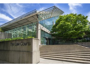 BC Supreme Court in downtown Vancouver.